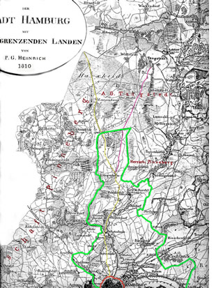 Langenhorner Grenzen 1810